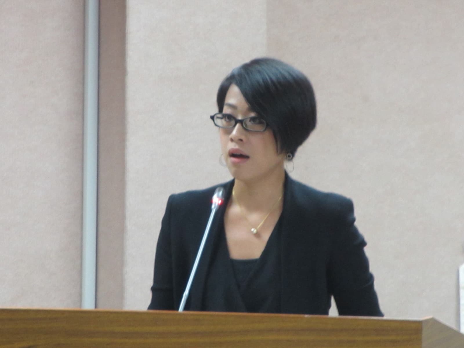 The lawyer Li Yan-jung, who represented same-sex couples in adoption cases. Change did not begin in the legislature; it began in individual suits like hers, argued one at a time.