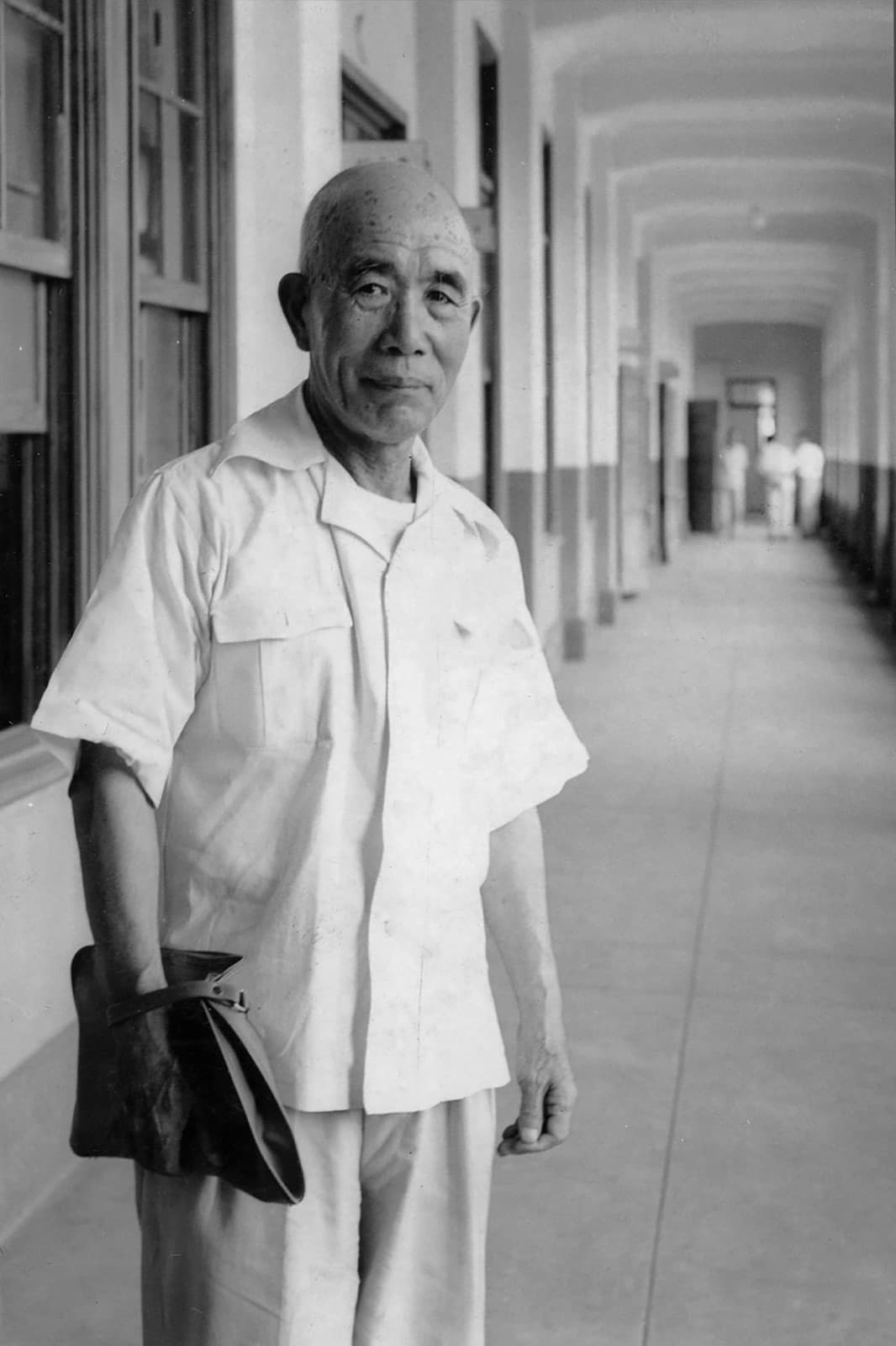磯永吉。他在臺灣待了四十五年,戰後留在臺灣大學農藝系教書,一九五七年才回日本。拍攝年代不詳。