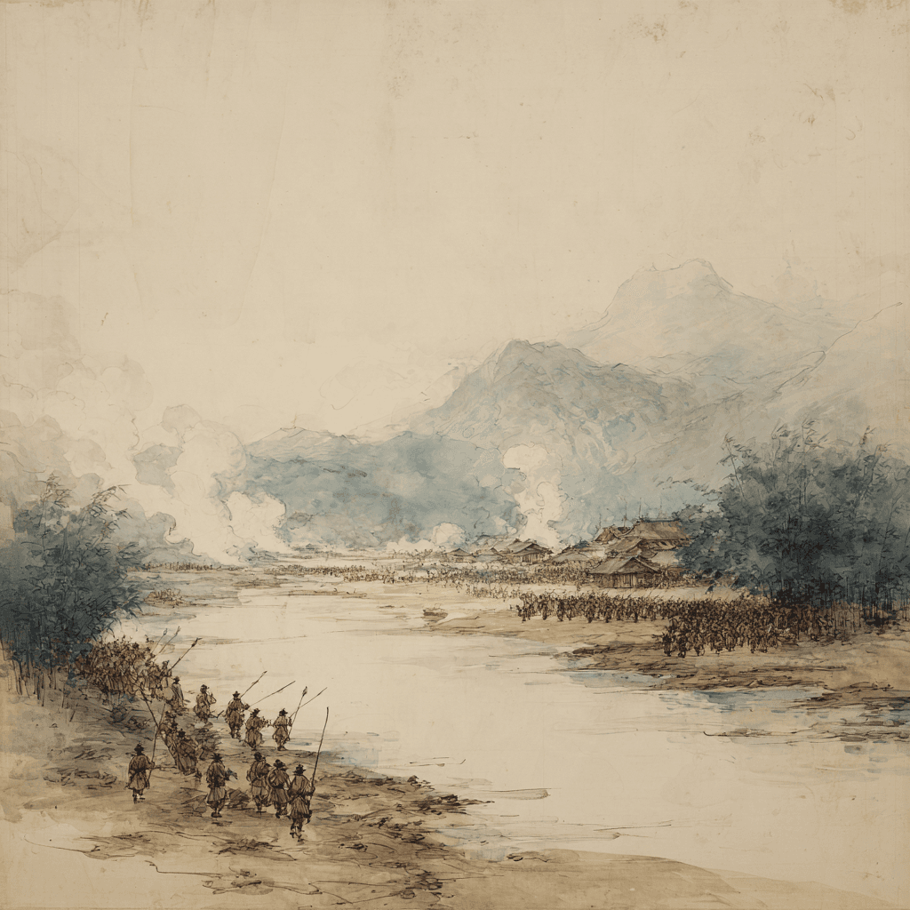 Seven Camps on the East Bank